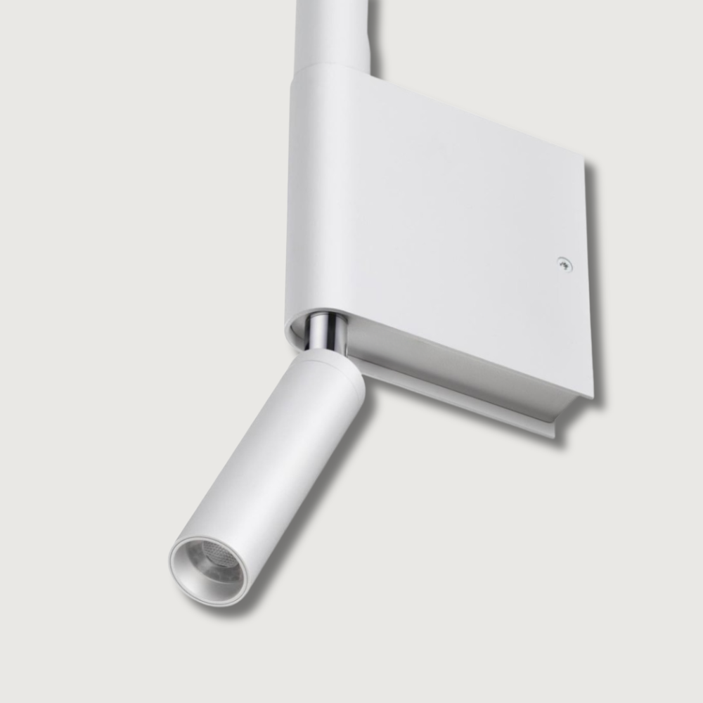 Nowoczesna lampa ścienna LED z podwójnym strumieniem światła