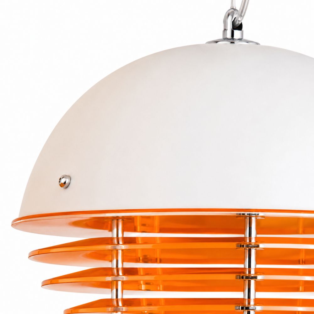 Lampa wisząca z warstwowym efektem zachodu słońca