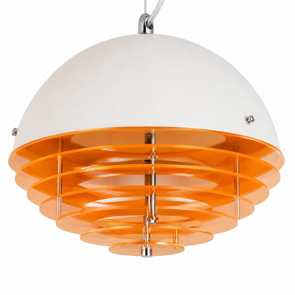 Lampa wisząca z warstwowym efektem zachodu słońca