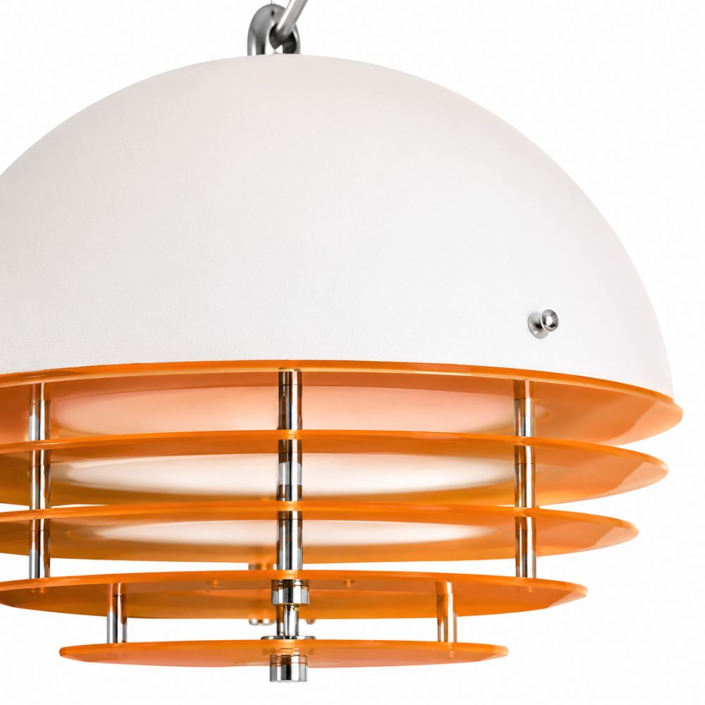 Lampa wisząca z warstwowym efektem zachodu słońca