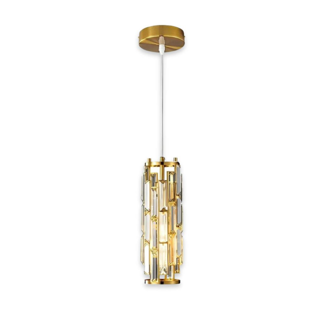Kryształowa Szklana Lampa Wisząca