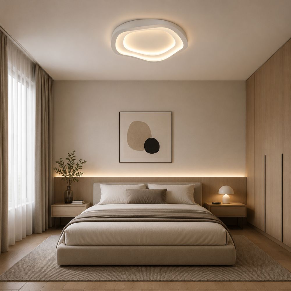 Warstwowa natynkowa lampa sufitowa LED