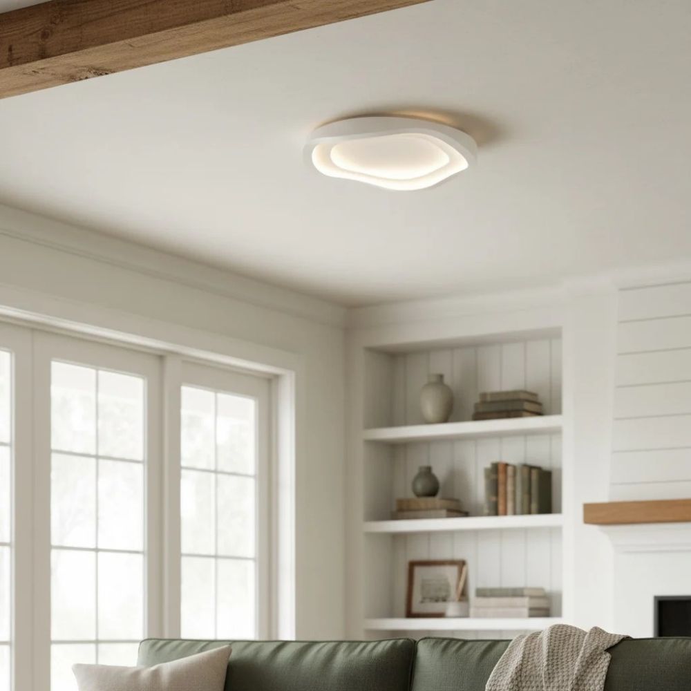 Warstwowa natynkowa lampa sufitowa LED