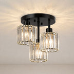 Nowoczesna Lampa Sufitowa LED – 3 Żarówki, Kryształowy Design