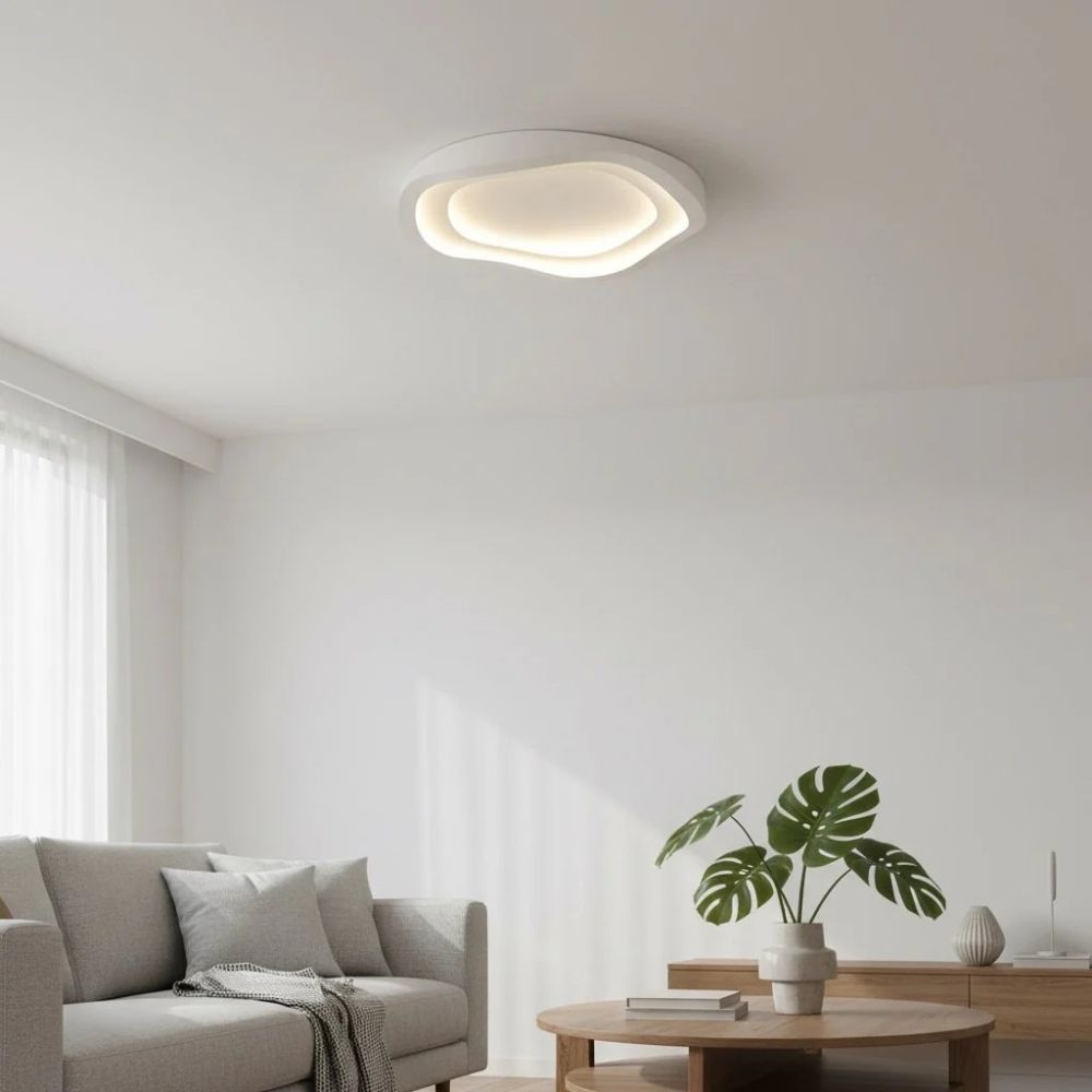 Warstwowa natynkowa lampa sufitowa LED