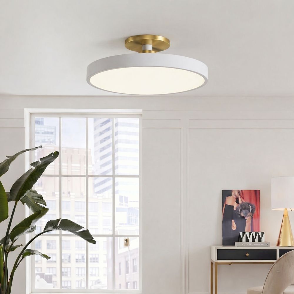 Nowoczesna lampa sufitowa – minimalistyczny design