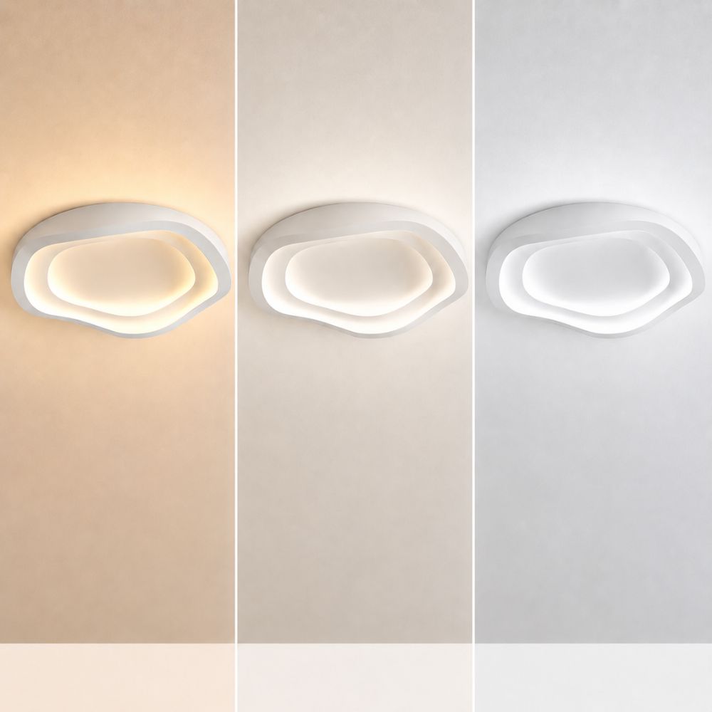 Warstwowa natynkowa lampa sufitowa LED