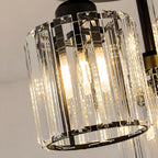 Nowoczesna Lampa Sufitowa LED – 3 Żarówki, Kryształowy Design