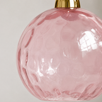 Kolorowa szklana lampa wisząca do nowoczesnych wnętrz