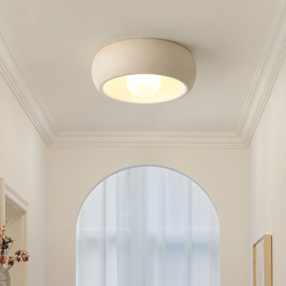 Ściemnialna okrągła lampa sufitowa LED