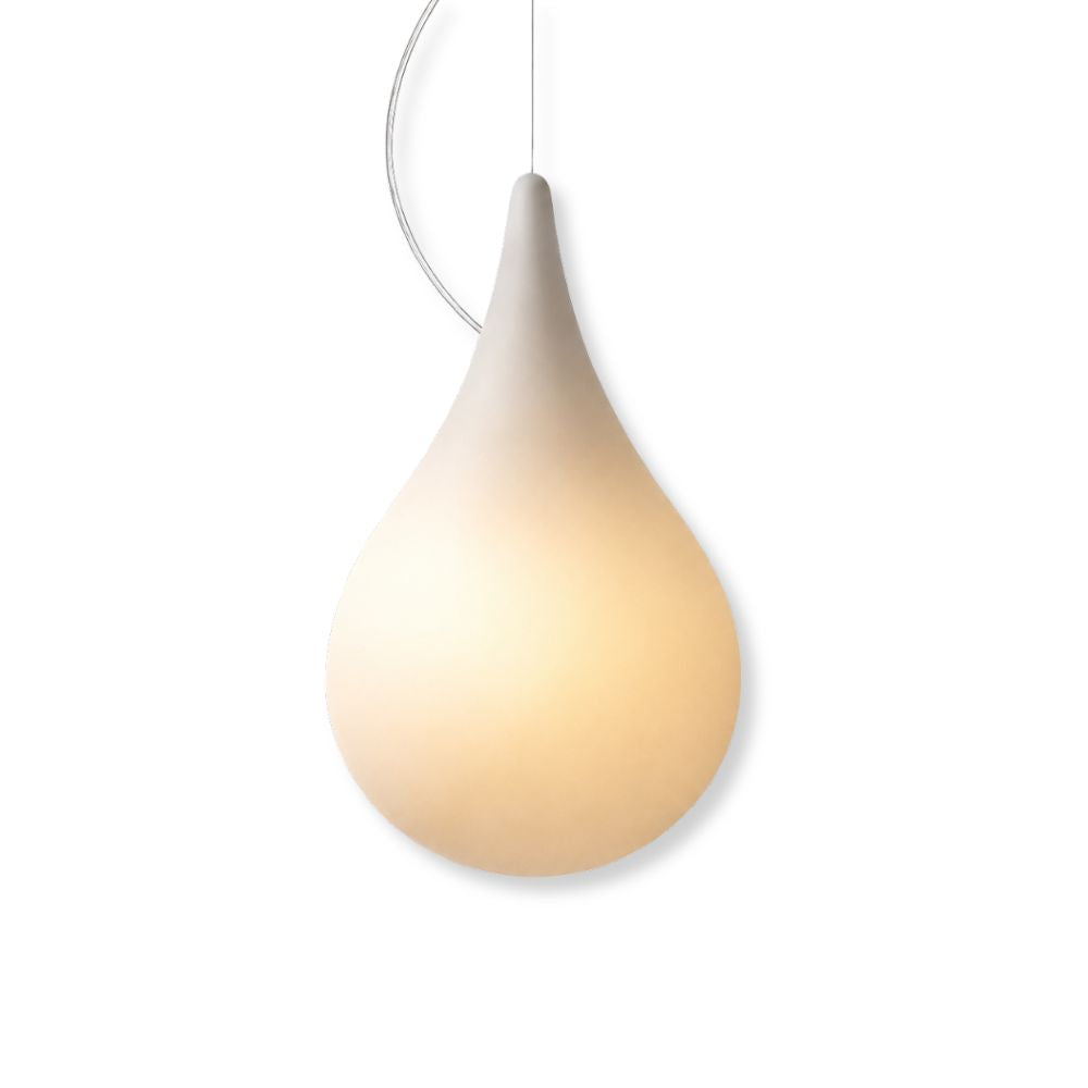Zewnętrzna lampa kropla z ciepłym światłem