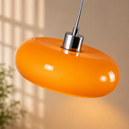 Retro lampa sufitowa w kształcie jajka