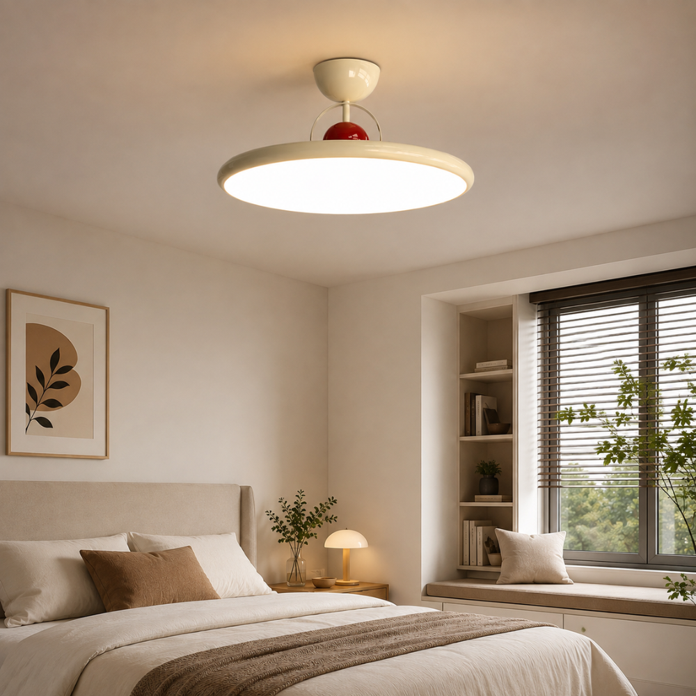 Nowoczesna skandynawska lampa sufitowa LED