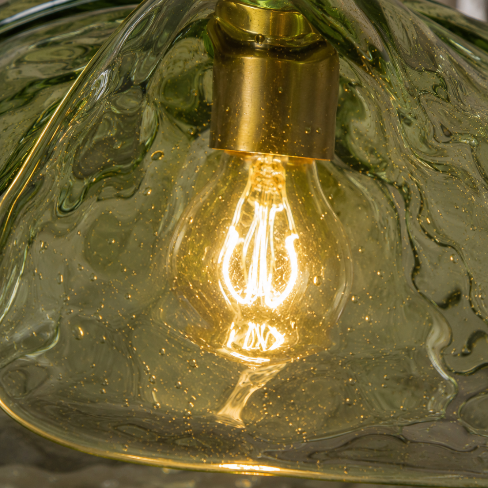 Artystyczna przytulna lampa wisząca w kształcie płatka