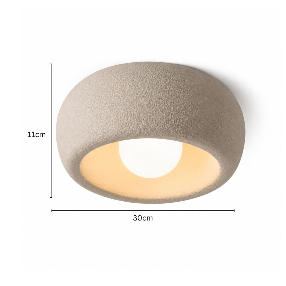 Ściemnialna okrągła lampa sufitowa LED