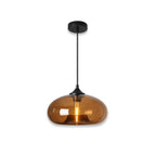 Nordycka kolorowa lampa wisząca ze szkła
