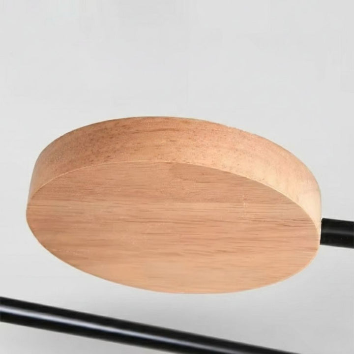 Smukła lampa sufitowa z ręcznie wykończonymi detalami – nowoczesny design