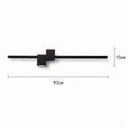 Nowoczesny aluminiowy kinkiet – skandynawski minimalizm