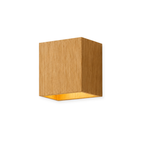 Klamka ścienna LED Nordic Wood Grain – naturalna faktura drewna