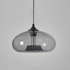 Nordycka kolorowa lampa wisząca ze szkła
