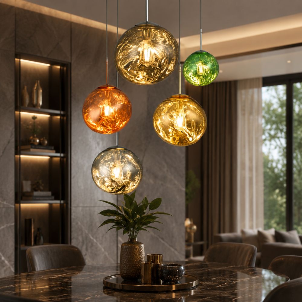 Lampa wisząca Led Lava Glow
