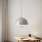 Nowoczesna kolorowa lampa wisząca z kopułą
