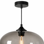 Nordycka kolorowa lampa wisząca ze szkła