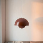 Nowoczesna kolorowa lampa wisząca z kopułą