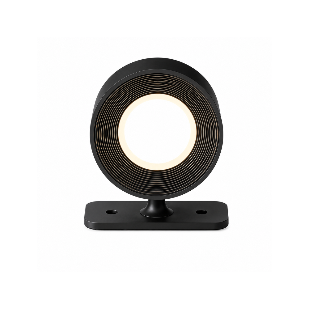 Magnetyczna kinkietowa lampa kulista z akumulatorem i uchwytem samoprzylepnym