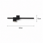 Nowoczesny aluminiowy kinkiet – skandynawski minimalizm