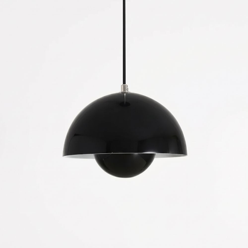 Nowoczesna kolorowa lampa wisząca z kopułą