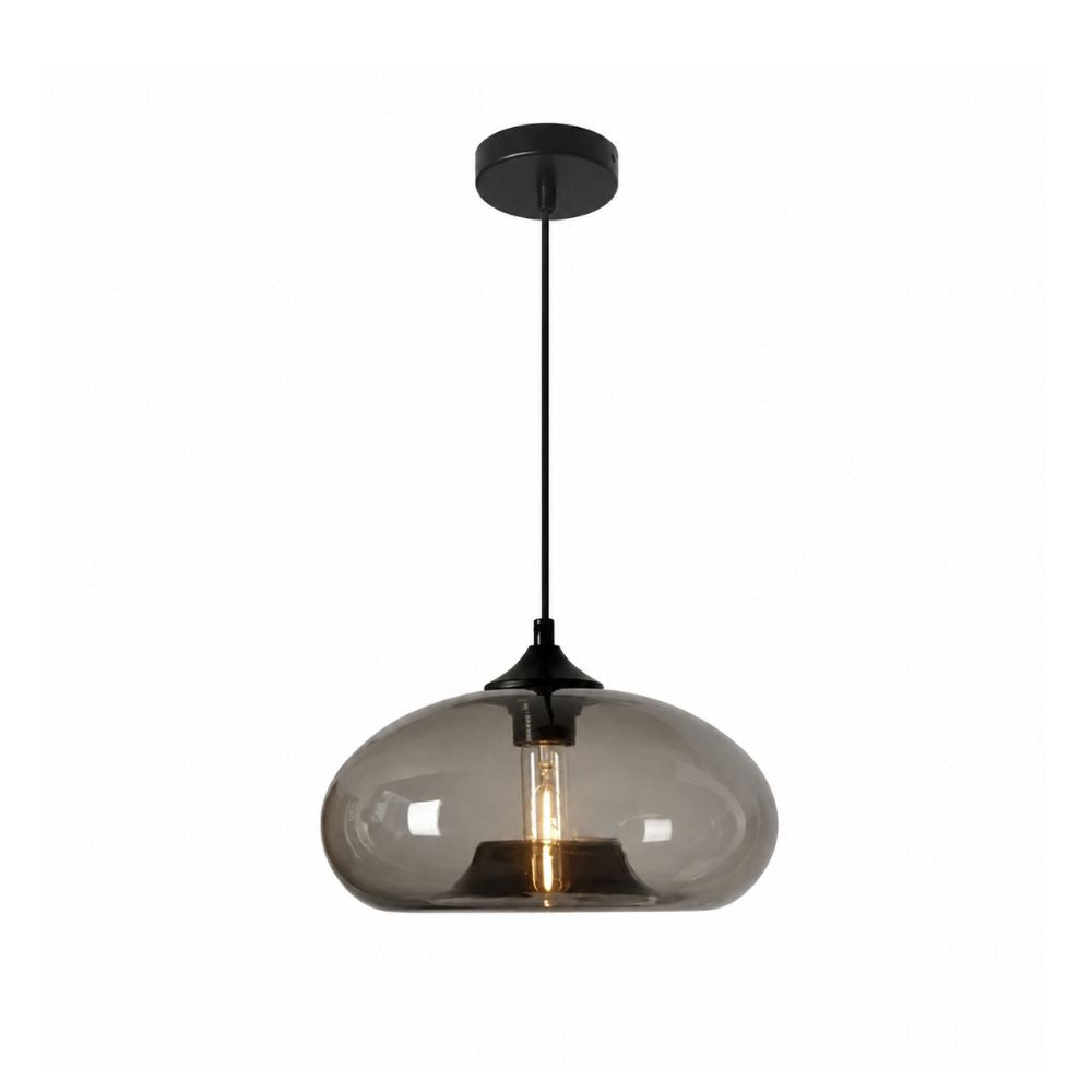 Nordycka kolorowa lampa wisząca ze szkła