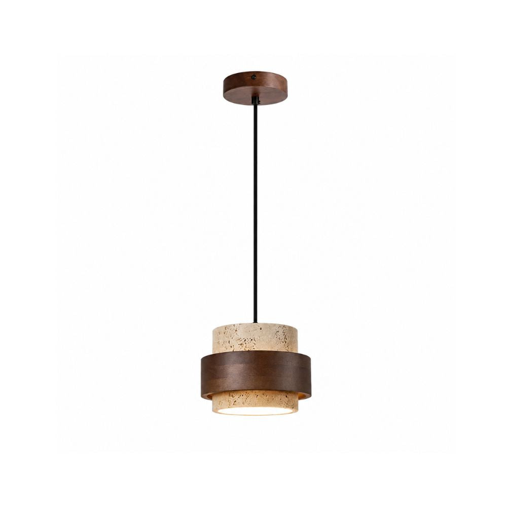 Lampa wisząca z prążkowanego szkła