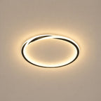Nowoczesna Lampa Sufitowa LED w Kształcie Skręconego Pierścienia