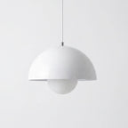 Nowoczesna kolorowa lampa wisząca z kopułą