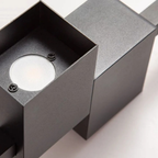 Nowoczesny aluminiowy kinkiet – skandynawski minimalizm