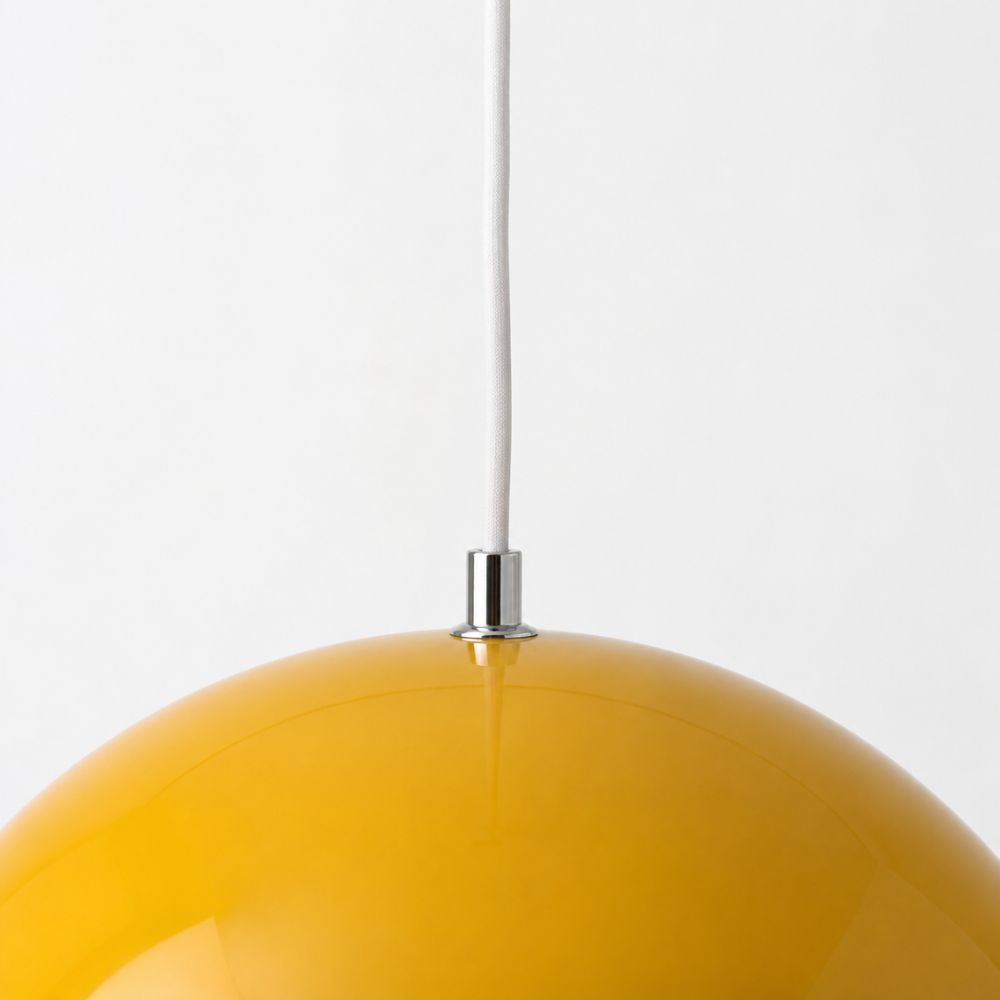Nowoczesna kolorowa lampa wisząca z kopułą