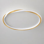 Nowoczesna Lampa Sufitowa LED w Kształcie Skręconego Pierścienia