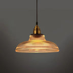 Lampa Wisząca Szklana w Stylu Vintage