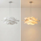 Kwiatowa akrylowa lampa wisząca