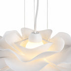Kwiatowa akrylowa lampa wisząca