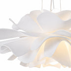 Kwiatowa akrylowa lampa wisząca