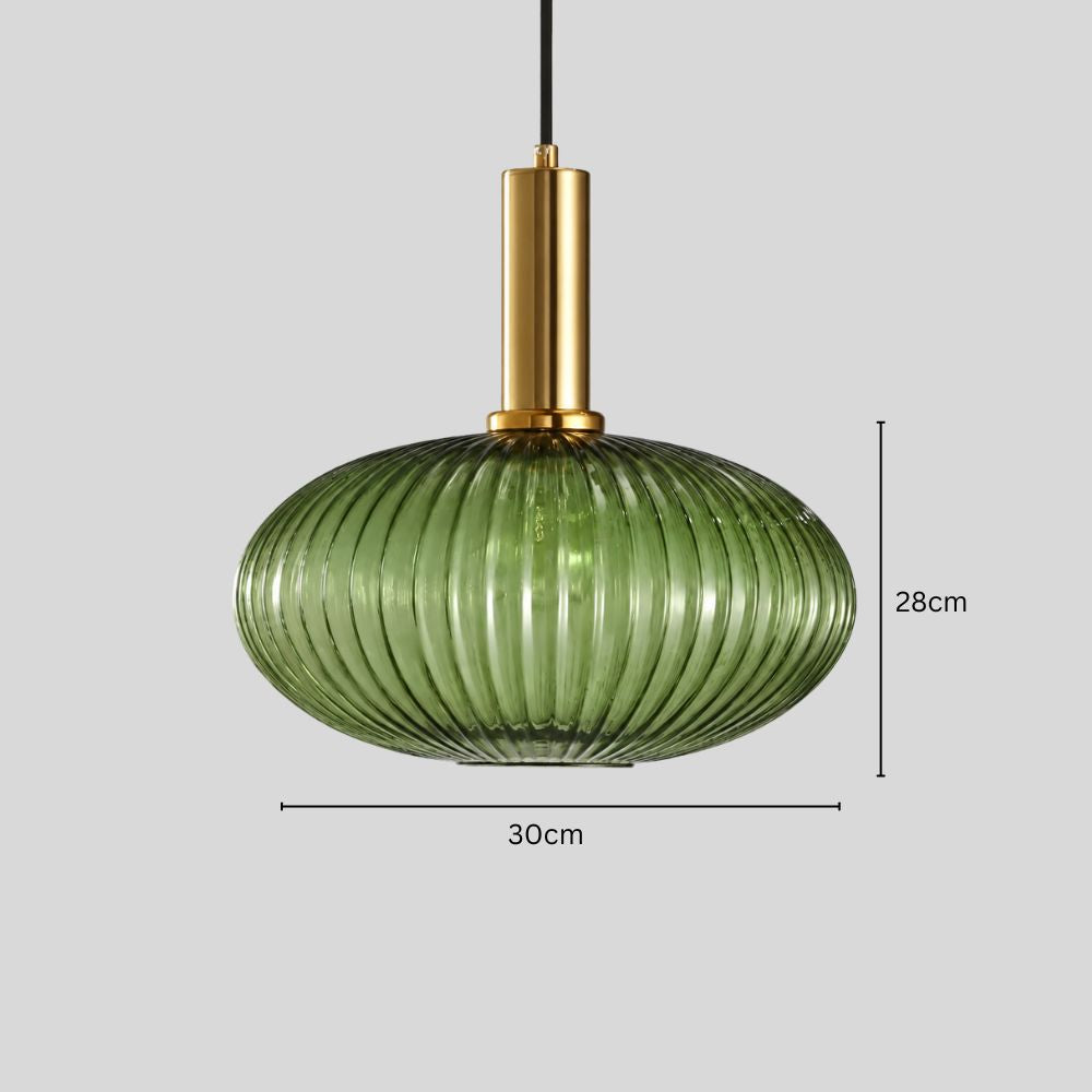 Regulowana lampa wisząca z kamienia i drewna