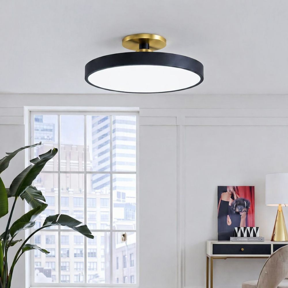 Nowoczesna lampa sufitowa – minimalistyczny design