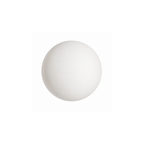 Minimalistyczna lampa sufitowa z mlecznego szkła
