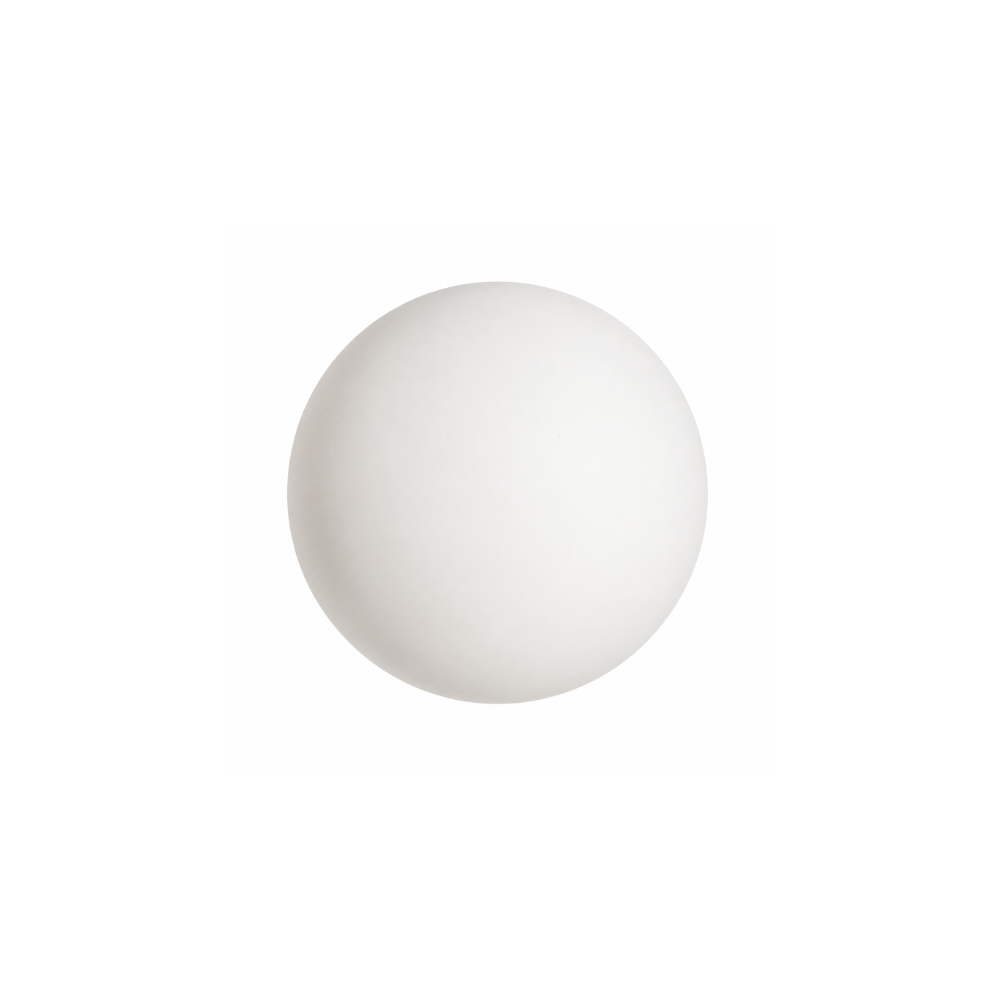 Minimalistyczna lampa sufitowa z mlecznego szkła