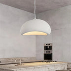 Lampa sufitowa Wabi Sabi z włókna szklanego, styl nordycki