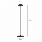 Nowoczesna liniowa lampa sufitowa led