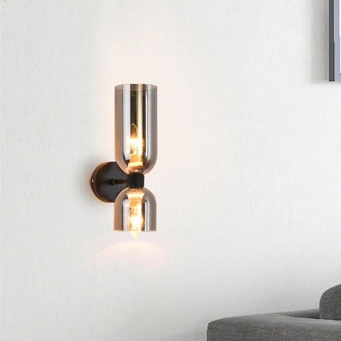 Szklana lampa ścienna LED – nowoczesne oświetlenie