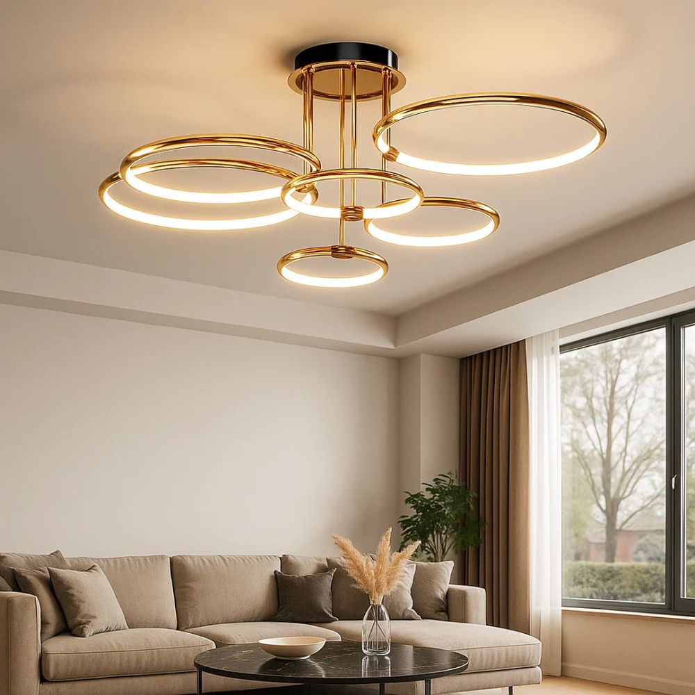 Pierścieniowa lampa sufitowa LED